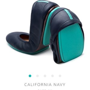 California Navy Tieks, like new, size 8